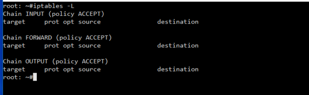 Debian iptables разрешить доступ ssh